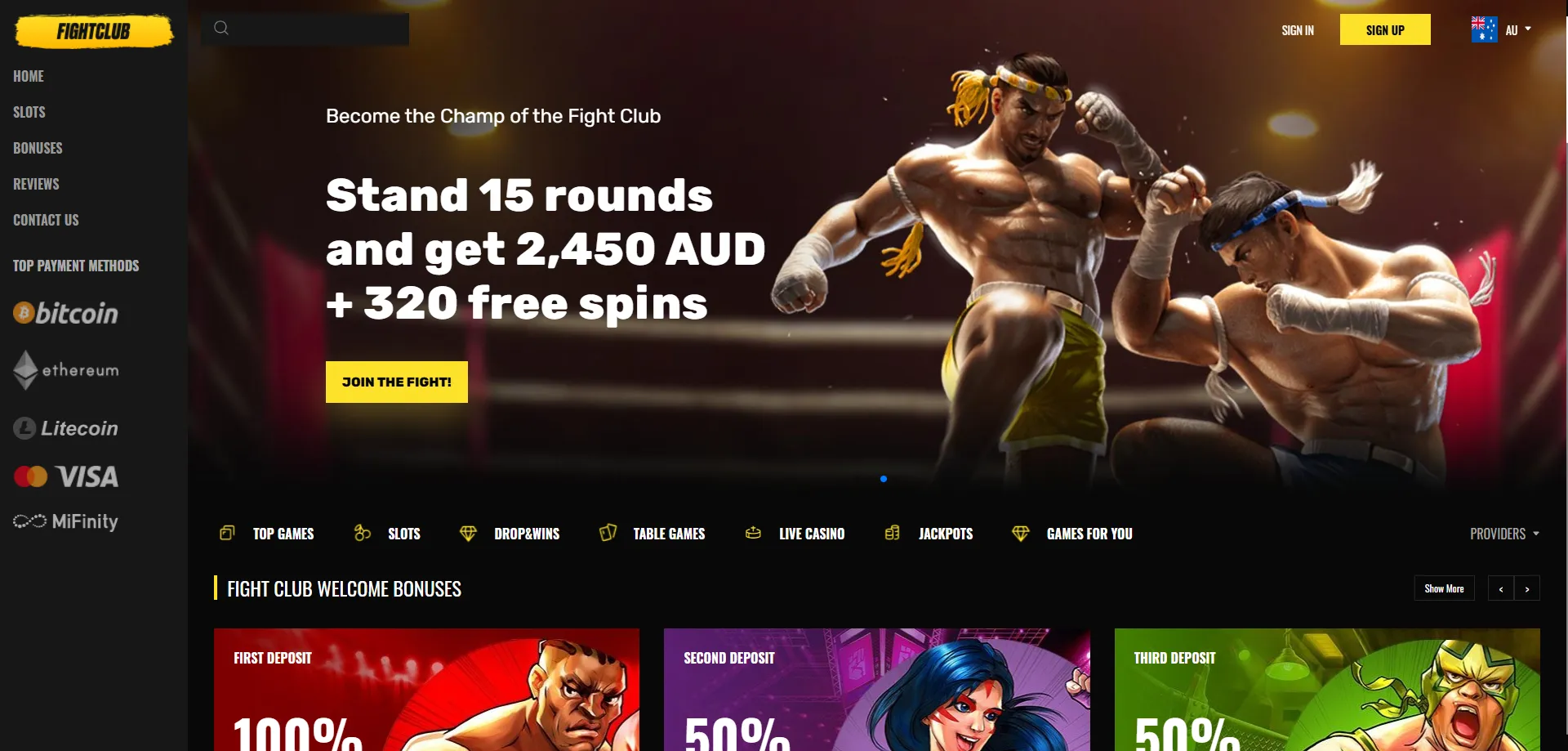 Fight Club Casino NZ